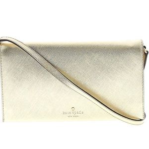 Kate Spade Crossbody Gold Purse